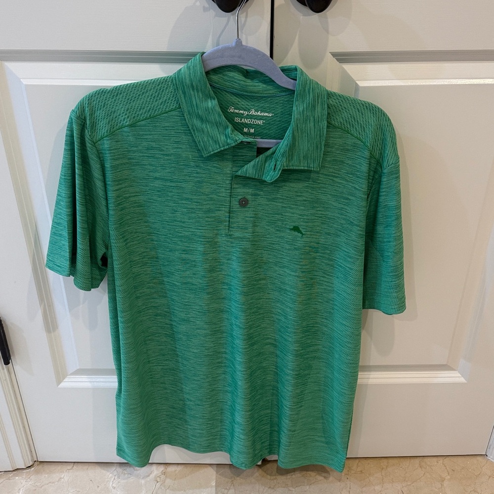 Tommy Bahama Jade Green Polo Shirt